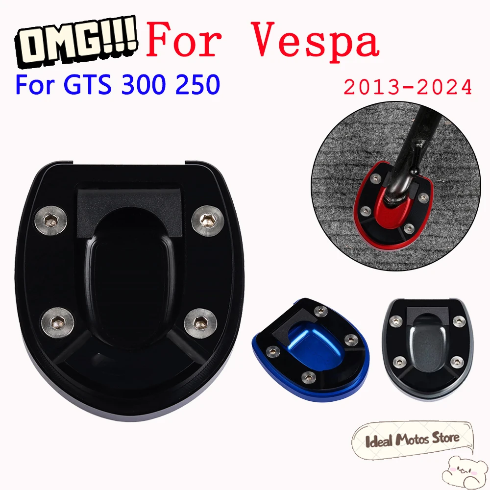 For Vespa GTS300 GTS250 Motorcycle Kickstand Enlarger Pad Anti-Slip Foot Extension Non-Skid Side Stand Accessories Heavy Duty
For Vespa GTS300 GTS250 Motorcycle Kickstand Enlarger Pad Anti-Slip Foot Extension Non-Skid Side Stand Accessories Heavy Duty