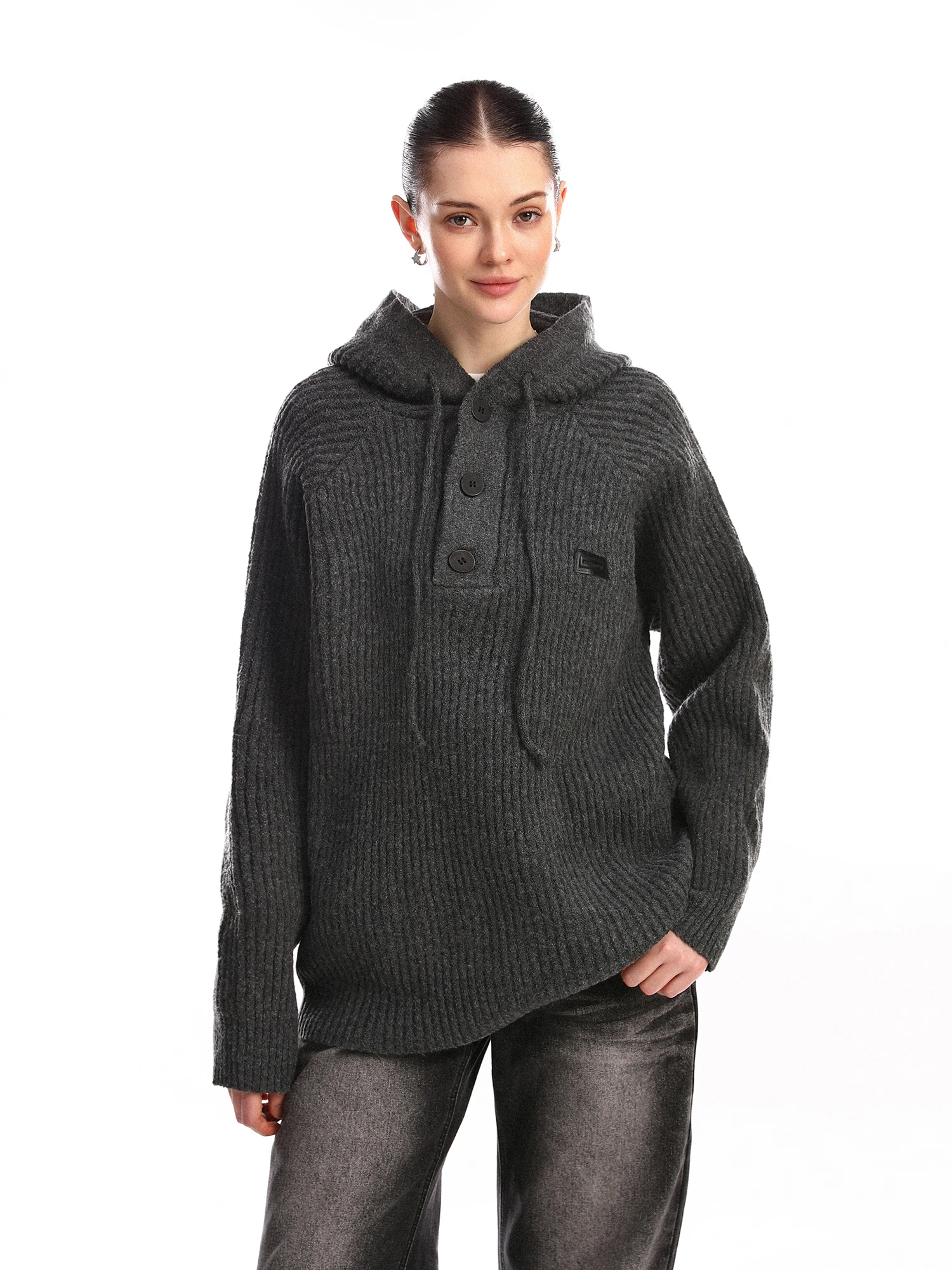 Biggold Autumn Winter Thiened Hoodie Knitted Sweater Women's Loose Fit Long Sve Warm Coat Casual Comfortable Faion
Biggold Autumn Winter Thiened Hoodie Knitted Sweater Women's Loose Fit Long Sve Warm Coat Casual Comfortable Faion