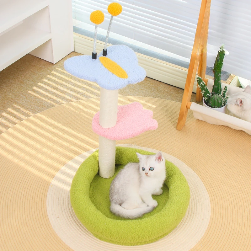 Sisal Rope Multi-Level Cat Tree with Scratching Posts Scratch Board Condo Perches Ball Tall Cat Tree for Multiple Cats Pet Toys
Sisal Rope Multi-Level Cat Tree with Scratching Posts Scratch Board Condo Perches Ball Tall Cat Tree for Multiple Cats Pet Toys