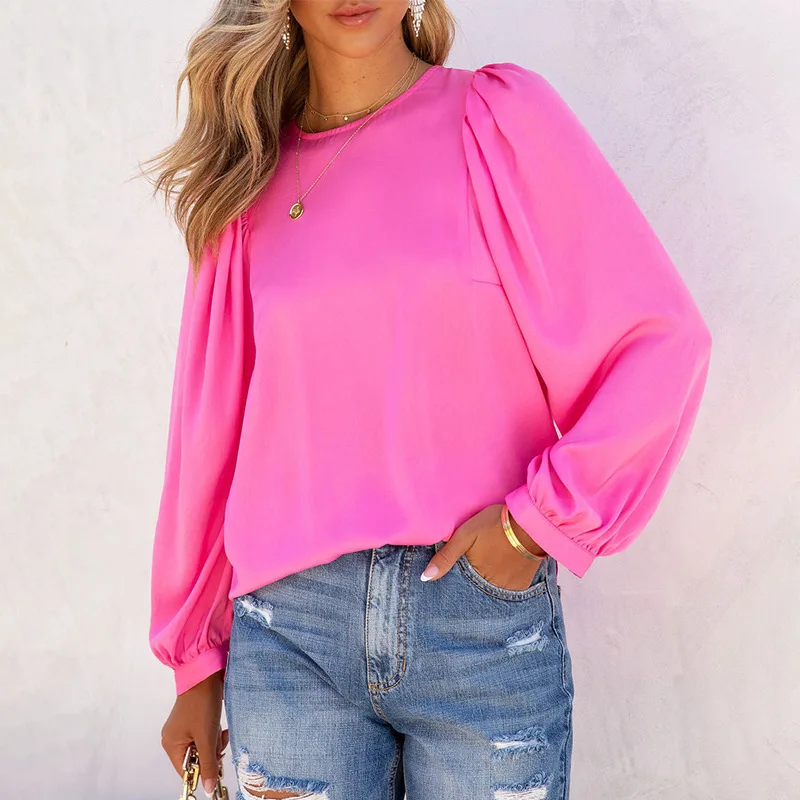 Ele атласная толстовка с капюшоном Long Sve, женская простая моющаяся верхняя одежда свободного кроя, осенний сезон (3) трансграничная новинка Sle
Ele атласная толстовка с капюшоном Long Sve, женская простая моющаяся верхняя одежда свободного кроя, осенний сезон (3) трансграничная новинка Sle