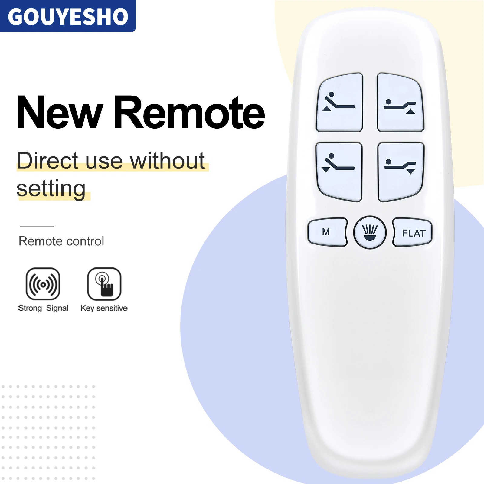New Richmat HJH13D Remote Control For Milemont & Lucid Adjustable Bed Base White
New Richmat HJH13D Remote Control For Milemont & Lucid Adjustable Bed Base White