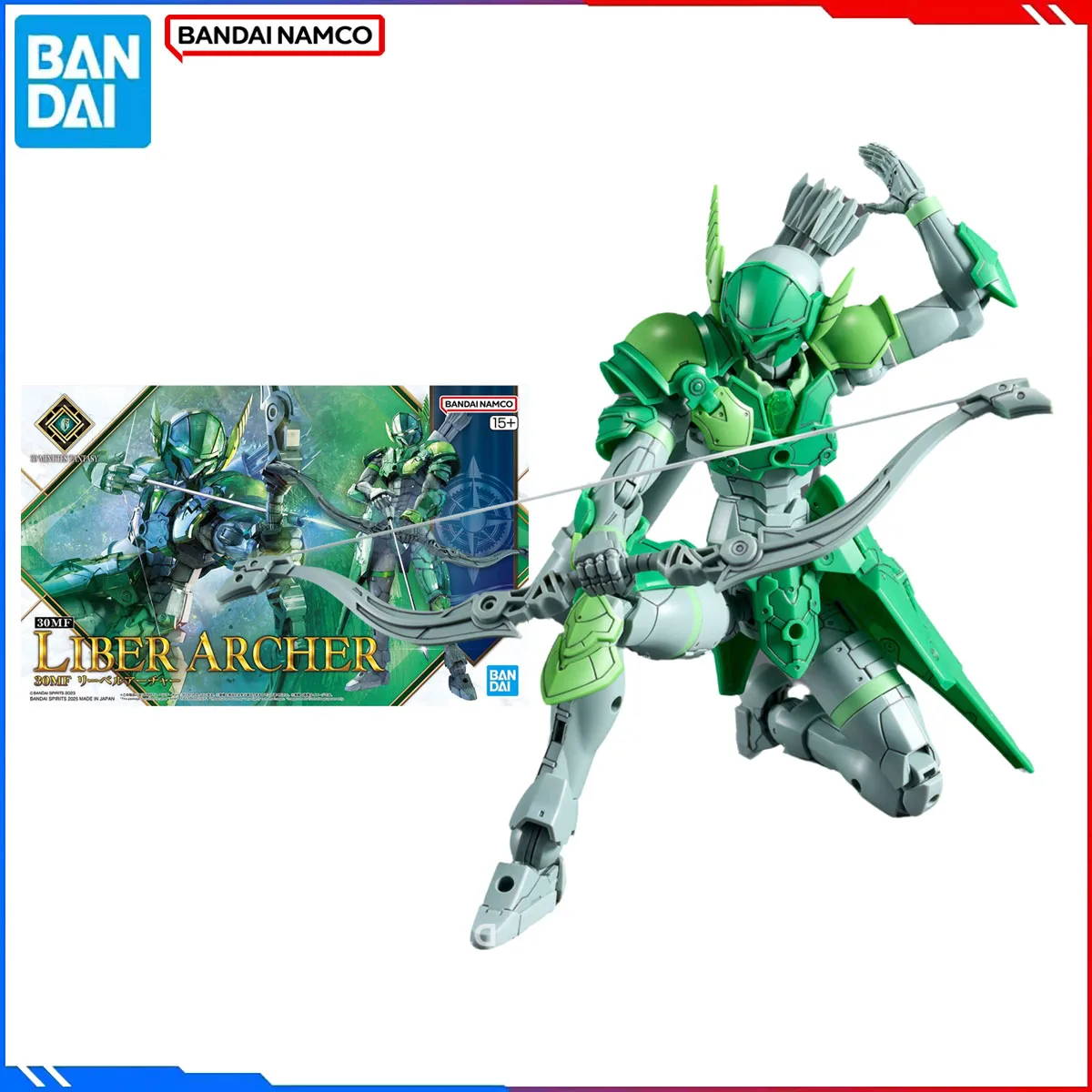 Genuine Bandai Original Liberl Kingdom Game Figure Model Kits 30 MINUTES FANTASY Liber Archer Action Model Toys Gift for Kids 
Genuine Bandai Original Liberl Kingdom Game Figure Model Kits 30 MINUTES FANTASY Liber Archer Action Model Toys Gift for Kids