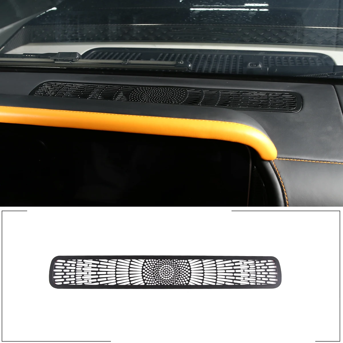For 19-22 Mercedes-Benz G-Class W464 Stainless Steel Car Dashboard Air Outlet Anti-blocking Mesh Cover Car interior Accessories
For 19-22 Mercedes-Benz G-Class W464 Stainless Steel Car Dashboard Air Outlet Anti-blocking Mesh Cover Car interior Accessories