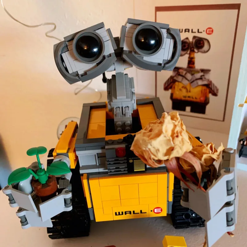 Robot Small Particle Building Blocks Childrens Fun Toys Wall-E Robot Puzzle Assembly Building Block Model Toy Kid Birthday Gifts
Robot Small Particle Building Blocks Childrens Fun Toys Wall-E Robot Puzzle Assembly Building Block Model Toy Kid Birthday Gifts