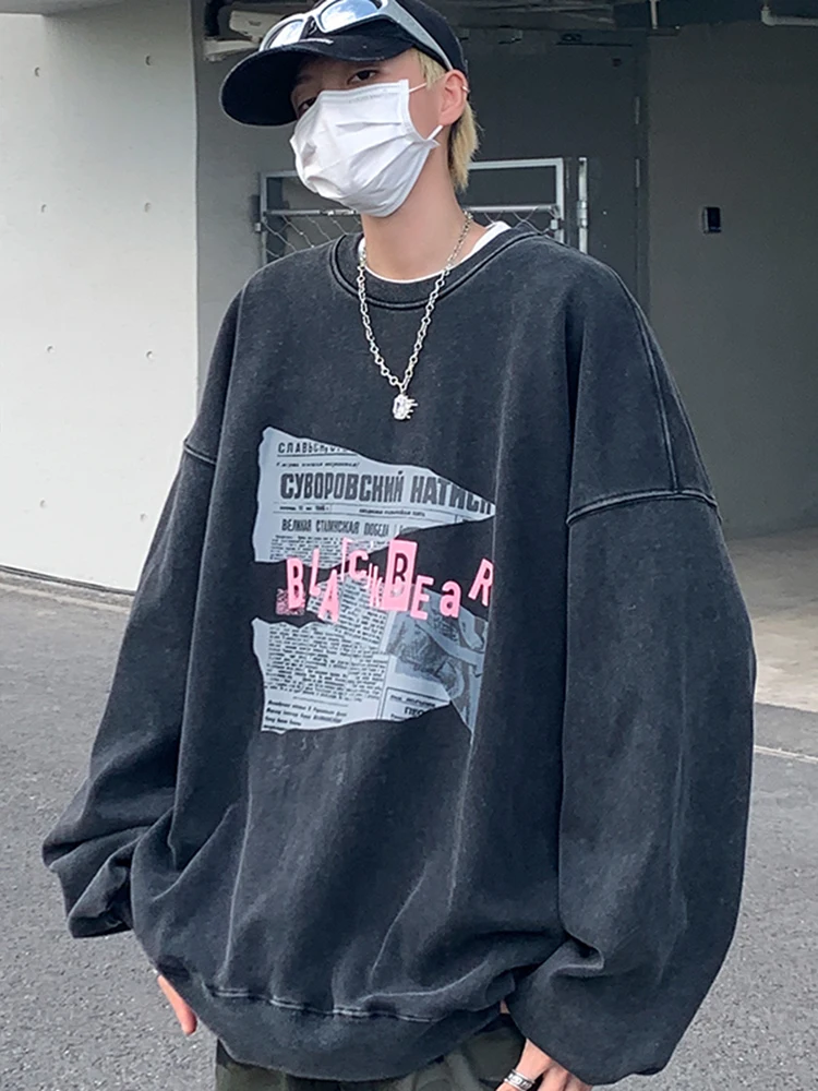 American Sle Heavyweight Retro Denim Sweatirt Men's Autumn Waed Hard And Stiff West Coast Oversize Jaet
American Sle Heavyweight Retro Denim Sweatirt Men's Autumn Waed Hard And Stiff West Coast Oversize Jaet