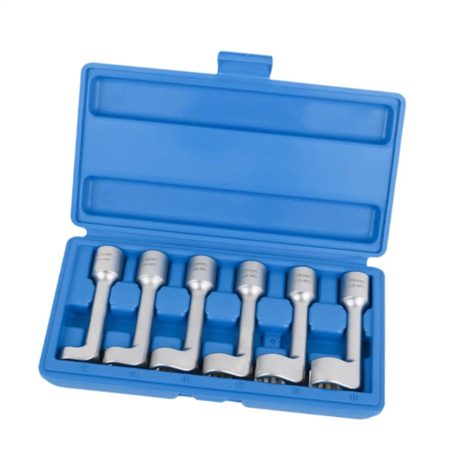 6 Pieces L Type Fuel Injectors Removal Fuel Line Socket Wrench Set Automotive Sturdy High Reliability 12/14/16/17/18/19mm
6 Pieces L Type Fuel Injectors Removal Fuel Line Socket Wrench Set Automotive Sturdy High Reliability 12/14/16/17/18/19mm
