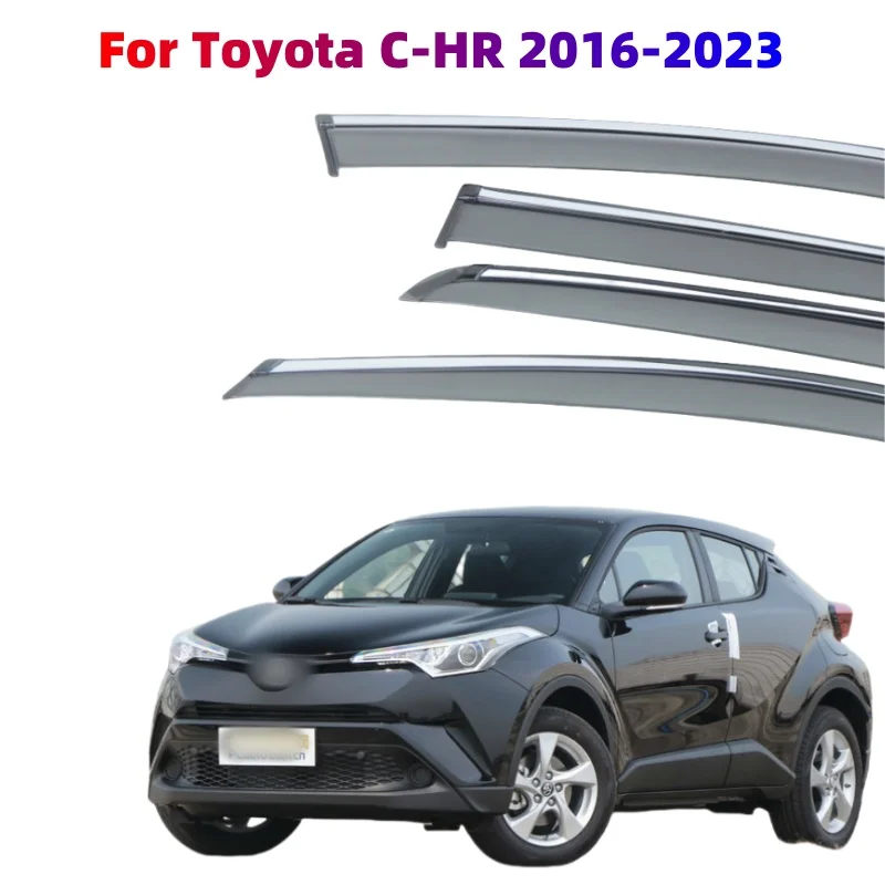 For Toyota C-HR CHR 2016-2023 Car Window Visors Rain Guard Deflector Weathershield Moulding Awning Shelter Cars Accessories
For Toyota C-HR CHR 2016-2023 Car Window Visors Rain Guard Deflector Weathershield Moulding Awning Shelter Cars Accessories