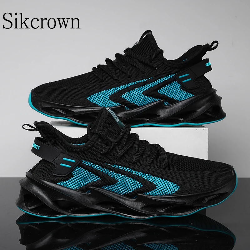 Summer Mesh Comfort Sneakers for Men Black Outdoor Trendy Breathable Trainers Casual Running Knit Athletic Sports Blade Trainers
Summer Mesh Comfort Sneakers for Men Black Outdoor Trendy Breathable Trainers Casual Running Knit Athletic Sports Blade Trainers