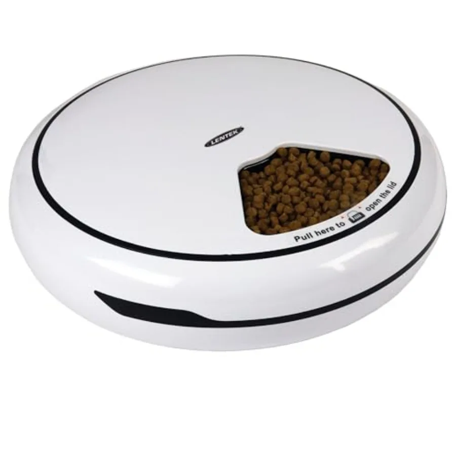 Automatic Pet Feeder with Programmable Timer and Sensor for Cats and Dogs MultiFeeding Schedule USB Powered 25 Oz Total Capacit
Automatic Pet Feeder with Programmable Timer and Sensor for Cats and Dogs MultiFeeding Schedule USB Powered 25 Oz Total Capacit