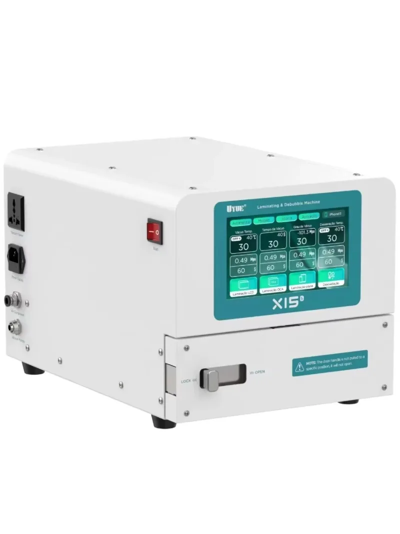 X15S Intelligent Automatic Bubble Removal Machine Defoamer Lcd Screen Lamination Machine for Phone Refurbish Repair
X15S Intelligent Automatic Bubble Removal Machine Defoamer Lcd Screen Lamination Machine for Phone Refurbish Repair