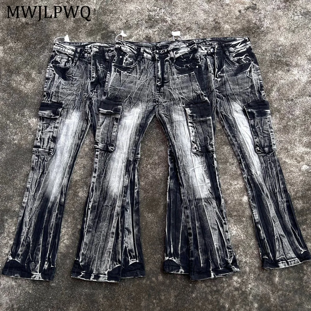 MWJLPWQ High Street Washed American Pocket Jeans Men's New Slimming Fit Flared Pants 2025 Autumn Ripple Vib Trendy Bottom 11032
MWJLPWQ High Street Washed American Pocket Jeans Men's New Slimming Fit Flared Pants 2025 Autumn Ripple Vib Trendy Bottom 11032