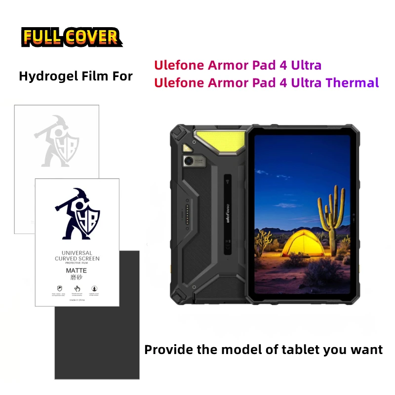 2pcs Matte Tablets Screen Protector For Ulefone Armor Pad 4 Ultra Thermal HD Hydrogel Film For Armor Pad 4 Ultra Anti Spy Film
2pcs Matte Tablets Screen Protector For Ulefone Armor Pad 4 Ultra Thermal HD Hydrogel Film For Armor Pad 4 Ultra Anti Spy Film