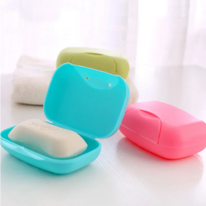 Portable Travel Soap Box Container Bathroom Acc Home Plastic Soap-Boxes with Cover big Sizes Candy Color Soaps Dish Holder
Portable Travel Soap Box Container Bathroom Acc Home Plastic Soap-Boxes with Cover big Sizes Candy Color Soaps Dish Holder