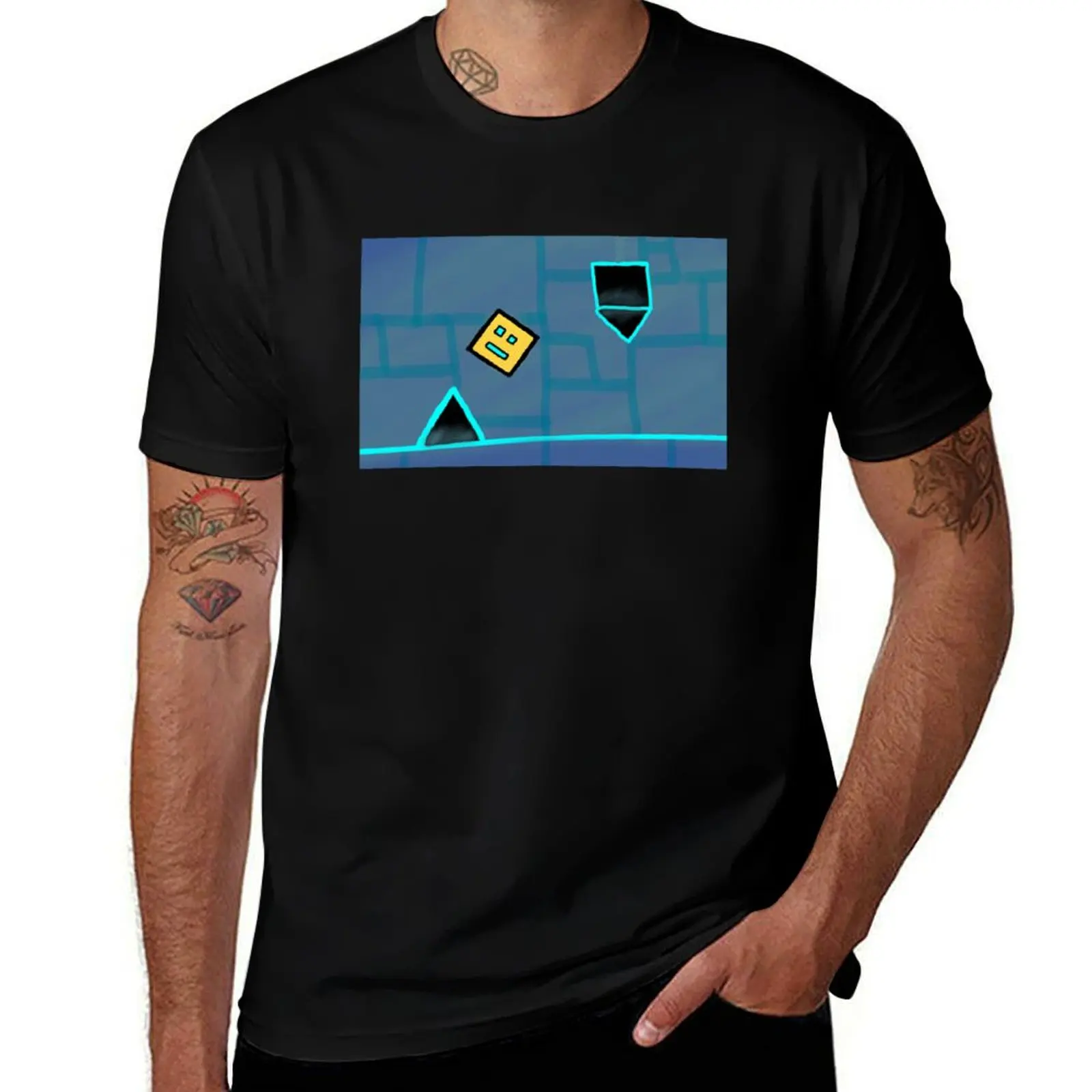 shirt T-Shirt man tshirt cotton Geometry Dash shirt t man t man casual T-Shirt
shirt T-Shirt man tshirt cotton Geometry Dash shirt t man t man casual T-Shirt