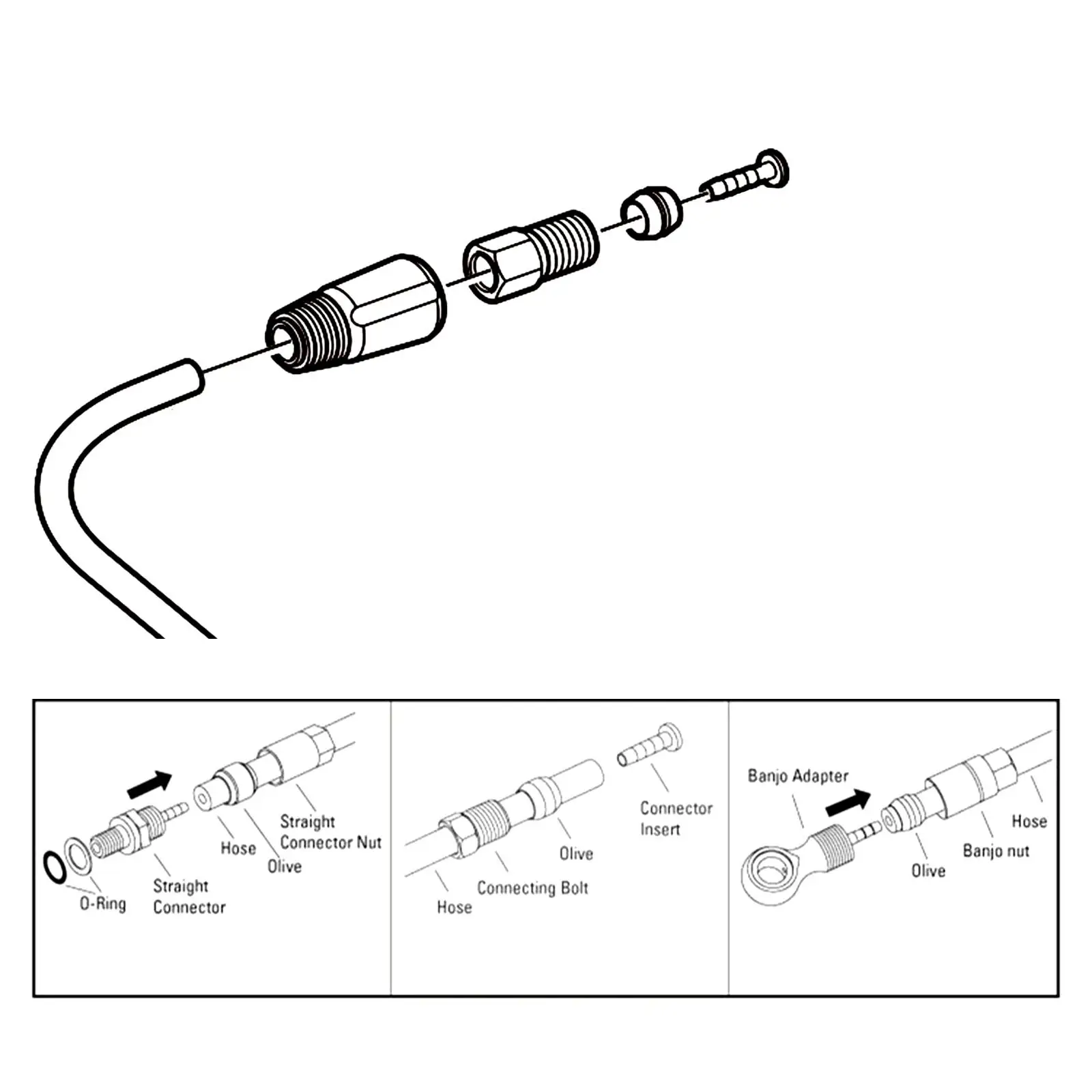 MTB Bike Brake Olive Hydraulic Insert Stainless Steel Kit Tubing Pipe Accessories for BH59 BH90 Cable System
MTB Bike Brake Olive Hydraulic Insert Stainless Steel Kit Tubing Pipe Accessories for BH59 BH90 Cable System