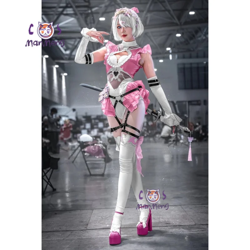 Костюм для косплея YoRHa No 2 Type B из NieR:Automata, розовый кожаный комбинезон на День святого Валентина, носки, аксессуары, сексуальный женский костюм для вечеринки на Хэллоуин
Костюм для косплея YoRHa No 2 Type B из NieR:Automata, розовый кожаный комбинезон на День святого Валентина, носки, аксессуары, сексуальный женский костюм для вечеринки на Хэллоуин