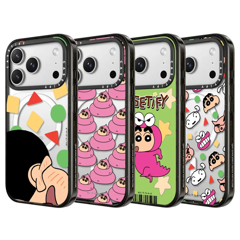 CASETiFY Crayon Shin-chan Cartoon Series Magnetic Drop-proof Case for iPhone 13 14 15 16 17 Pro Max Air Plus Protect Cover
CASETiFY Crayon Shin-chan Cartoon Series Magnetic Drop-proof Case for iPhone 13 14 15 16 17 Pro Max Air Plus Protect Cover