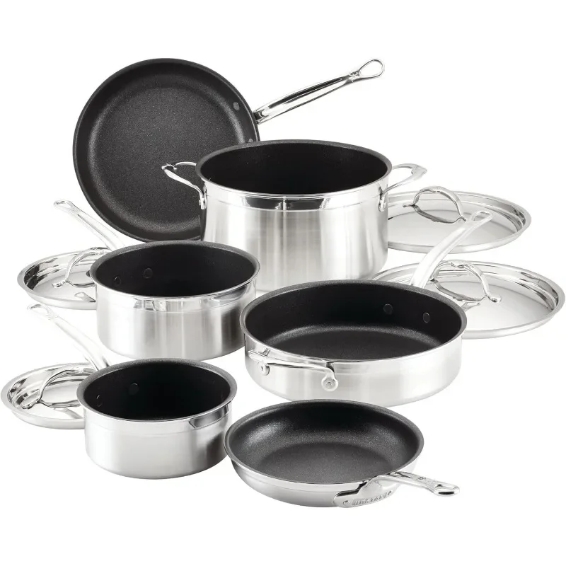 Stainless steel non-stick cookware set for kitchen, suitable for induction cooker, non stick cooking pot set
Stainless steel non-stick cookware set for kitchen, suitable for induction cooker, non stick cooking pot set