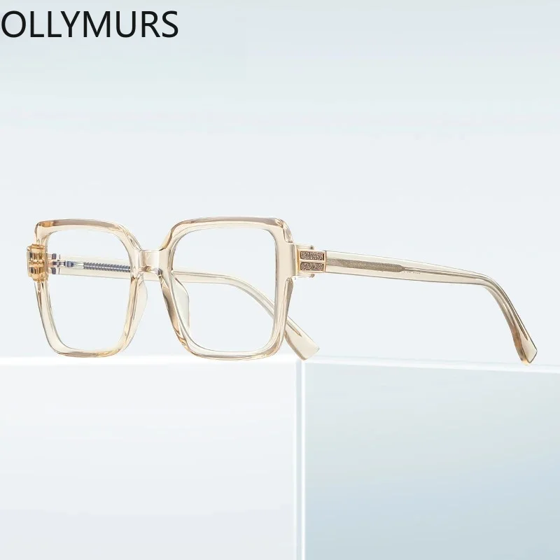 OLLYMURS Geometric Women's Anti-Blue Light Reading GlassesPhotochromic CustomizablePrescription Large Frame Square Simple Design
OLLYMURS Geometric Women's Anti-Blue Light Reading GlassesPhotochromic CustomizablePrescription Large Frame Square Simple Design