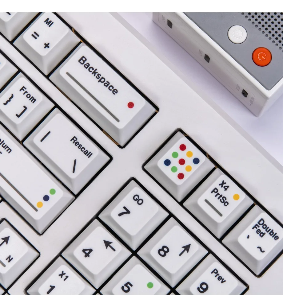 White SWK mechanical keyboard keycaps PBT sublimation magnetic axis customization Original Wooting/ev63
White SWK mechanical keyboard keycaps PBT sublimation magnetic axis customization Original Wooting/ev63