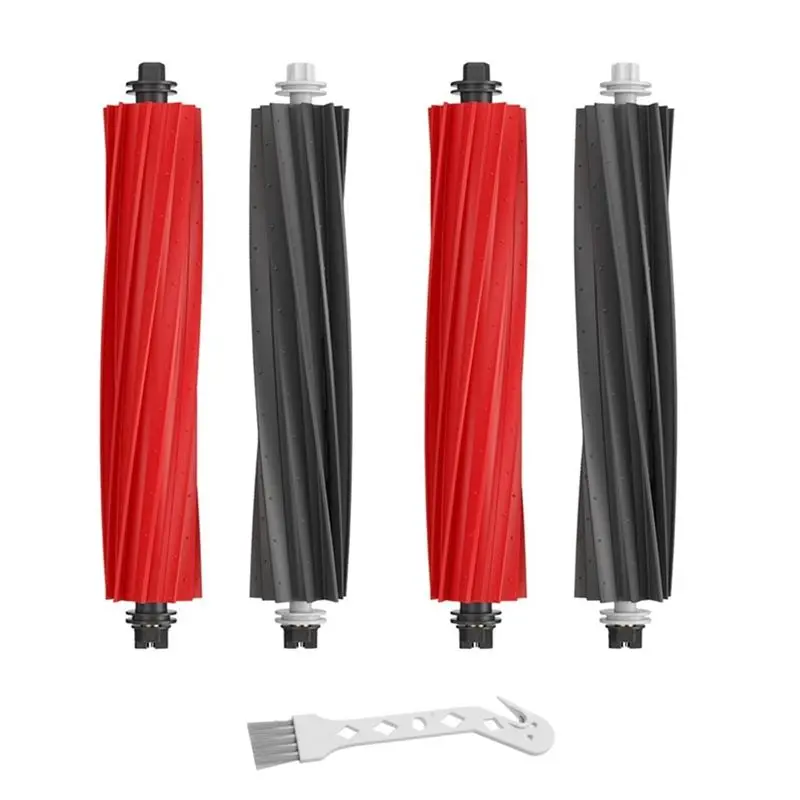 AEE4-резиновые детали основной роликовой щетки для Xiaomi Roborock S8 S8 Plus S8 + S8 Pro Ultra G20, запасные части для пылесоса
AEE4-резиновые детали основной роликовой щетки для Xiaomi Roborock S8 S8 Plus S8 + S8 Pro Ultra G20, запасные части для пылесоса