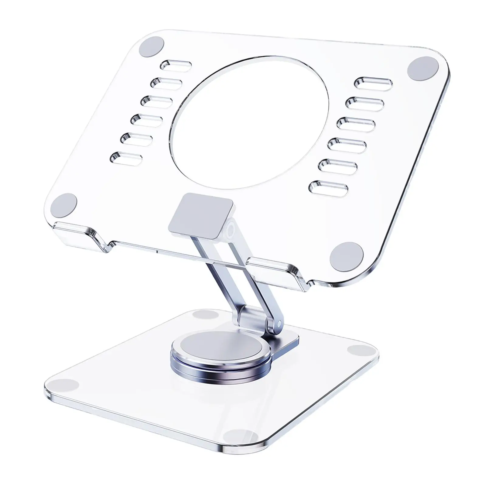 Tablet Stand Aluminum Acrylic for Desk Home Office Cooling Hollow Design Multi
Tablet Stand Aluminum Acrylic for Desk Home Office Cooling Hollow Design Multi