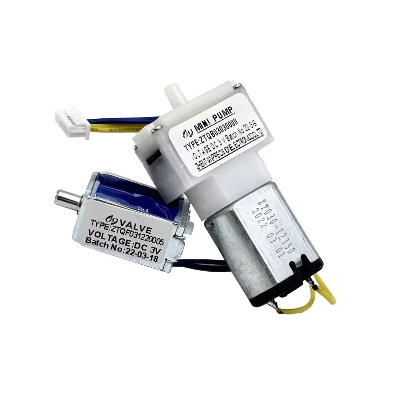 DC 3V 3.7V Mini 030 Motor Air Pump Micro Oxygen Pump Normally Open Solenoid Valve DIY Blood Pressure Monitor Sphygmomanometer
DC 3V 3.7V Mini 030 Motor Air Pump Micro Oxygen Pump Normally Open Solenoid Valve DIY Blood Pressure Monitor Sphygmomanometer