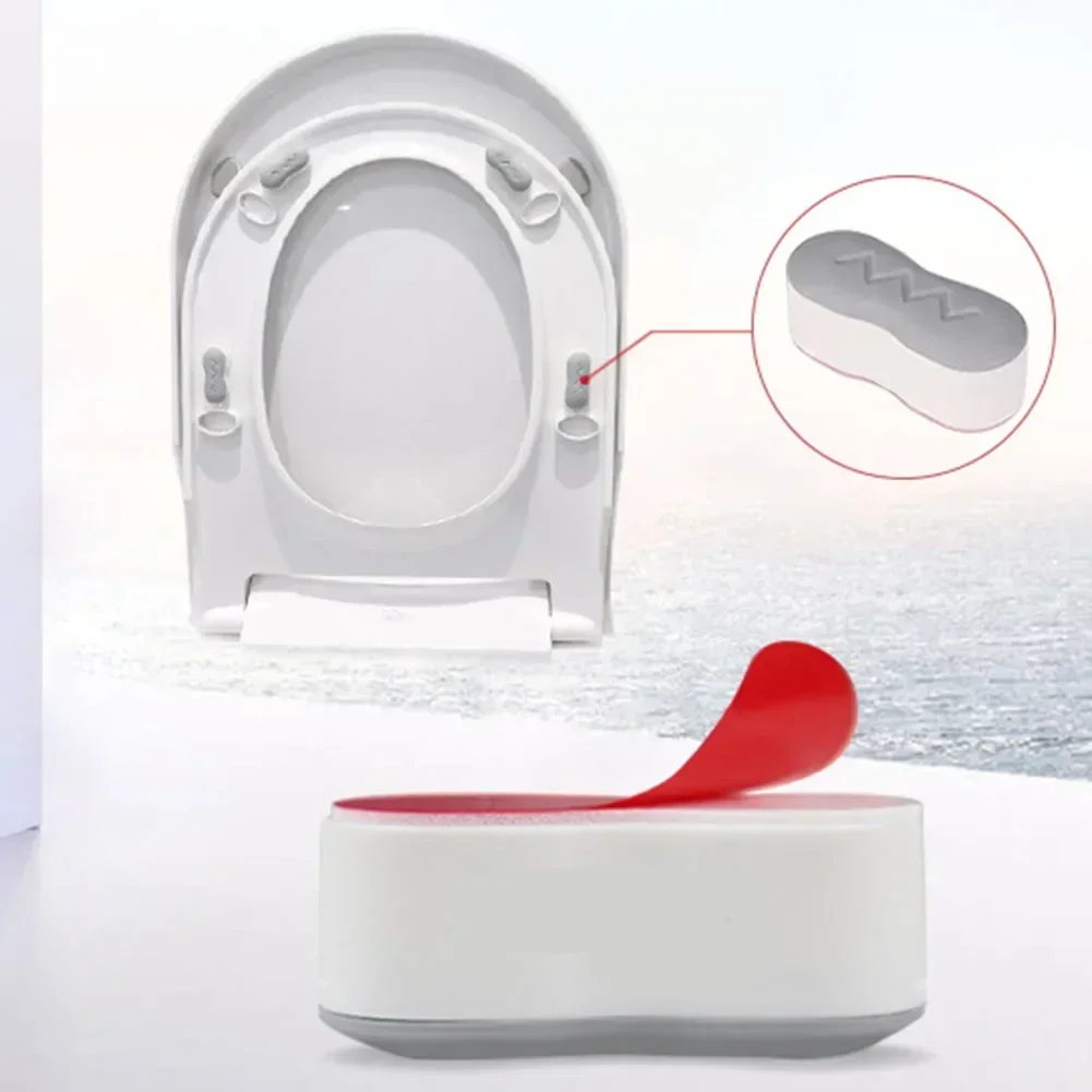 4 Pcs Toilet Lid Bumpers ABS Plastic Excellent Cushioning Gray+White Toilet Pedestal Well For Toilet Pedestal Repair
4 Pcs Toilet Lid Bumpers ABS Plastic Excellent Cushioning Gray+White Toilet Pedestal Well For Toilet Pedestal Repair