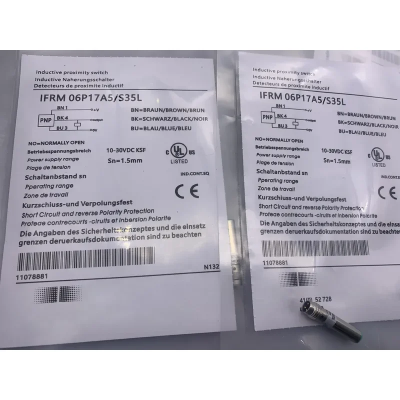 In Stock New Proximity Switch Sensor IFRM 03P1501/L Reliable Gold Seller One-year Warranty
In Stock New Proximity Switch Sensor IFRM 03P1501/L Reliable Gold Seller One-year Warranty