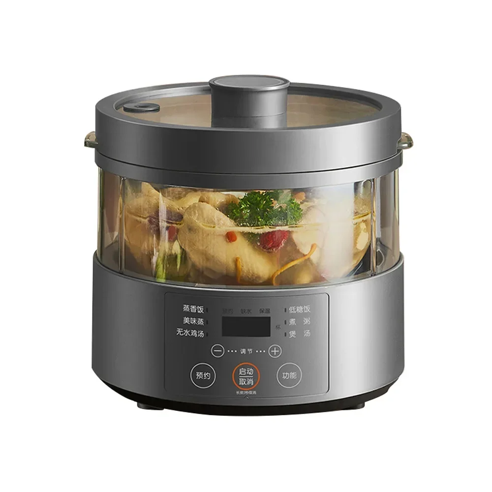 Steam Rice Cooker 3L Smart Appointment Glass Liner Multifunctional Household Genuine Cooking Rice Cooker S160
Steam Rice Cooker 3L Smart Appointment Glass Liner Multifunctional Household Genuine Cooking Rice Cooker S160
