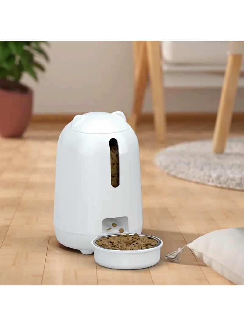 Intelligent Cat Ear Pet Feeding Automatic Feeder Button Model Cat Feeding Machine
Intelligent Cat Ear Pet Feeding Automatic Feeder Button Model Cat Feeding Machine