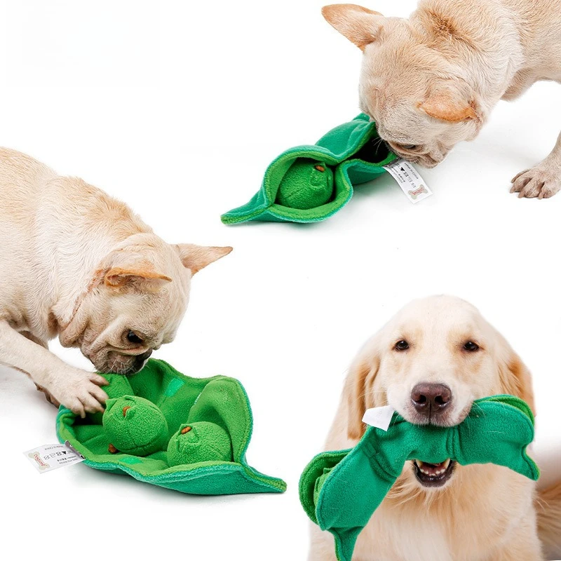 Pea Dog Sniffs Plush Toys Consume Energy Grind Teeth Hide Food Slow Food Sound and Relieve Boredom Pet Toys
Pea Dog Sniffs Plush Toys Consume Energy Grind Teeth Hide Food Slow Food Sound and Relieve Boredom Pet Toys