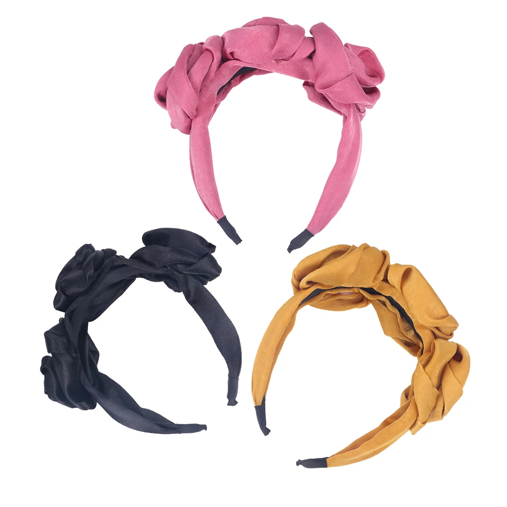 Fabric Headband Women Floral Hair Headbands Ribbons Flower Hairband Headpiece for Rose Party Wedding
Fabric Headband Women Floral Hair Headbands Ribbons Flower Hairband Headpiece for Rose Party Wedding