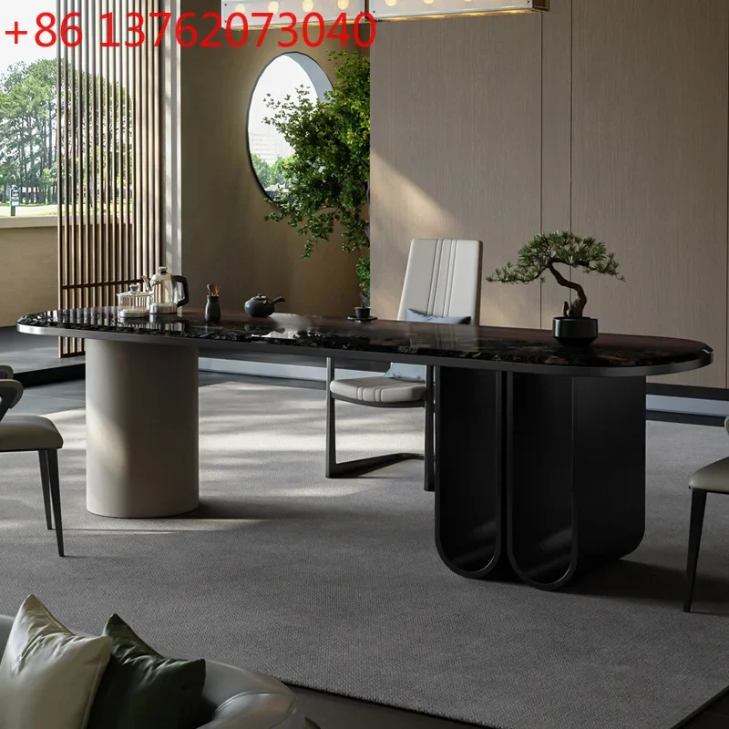 New Chinese table and chair combination light luxury tea table high-end home tea table office
New Chinese table and chair combination light luxury tea table high-end home tea table office