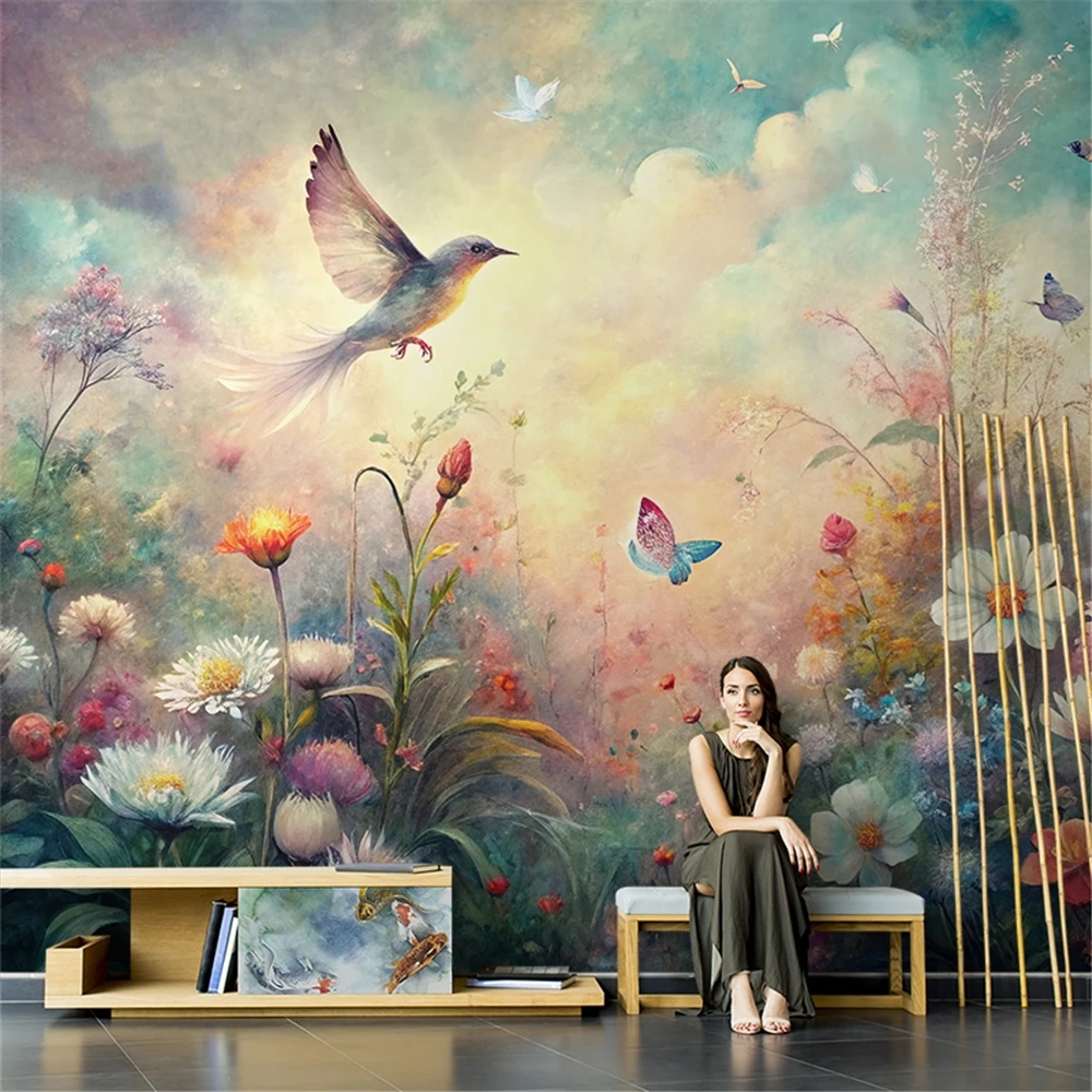 Пользовательские европейские простые современные цветочные обои для гостиной, дивана, ТВ, фон, настенная бумага, украшение для дома, 3D наклейки на стену
Пользовательские европейские простые современные цветочные обои для гостиной, дивана, ТВ, фон, настенная бумага, украшение для дома, 3D наклейки на стену