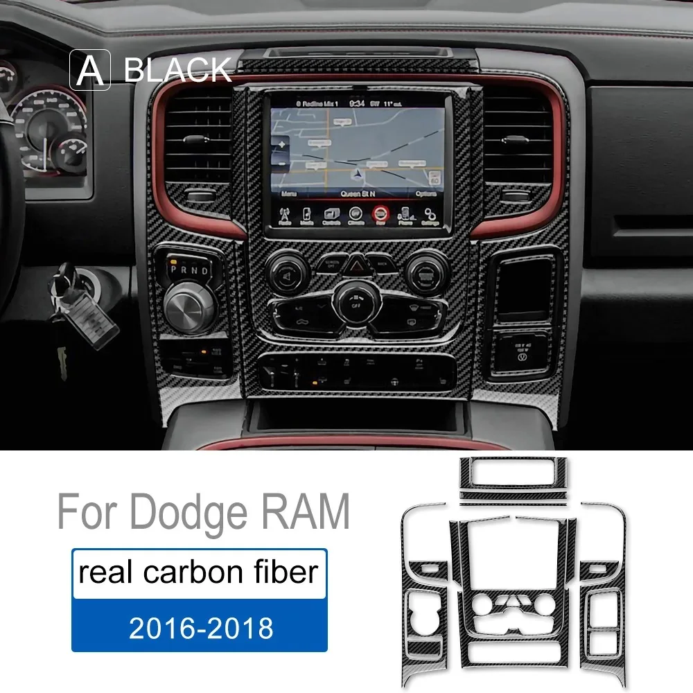 Carbon Fiber for Dodge RAM 2016 2017 2018 Accessories Interior Trim Car Central Control CD Air Conditioning Panel Cover Sticker
Carbon Fiber for Dodge RAM 2016 2017 2018 Accessories Interior Trim Car Central Control CD Air Conditioning Panel Cover Sticker