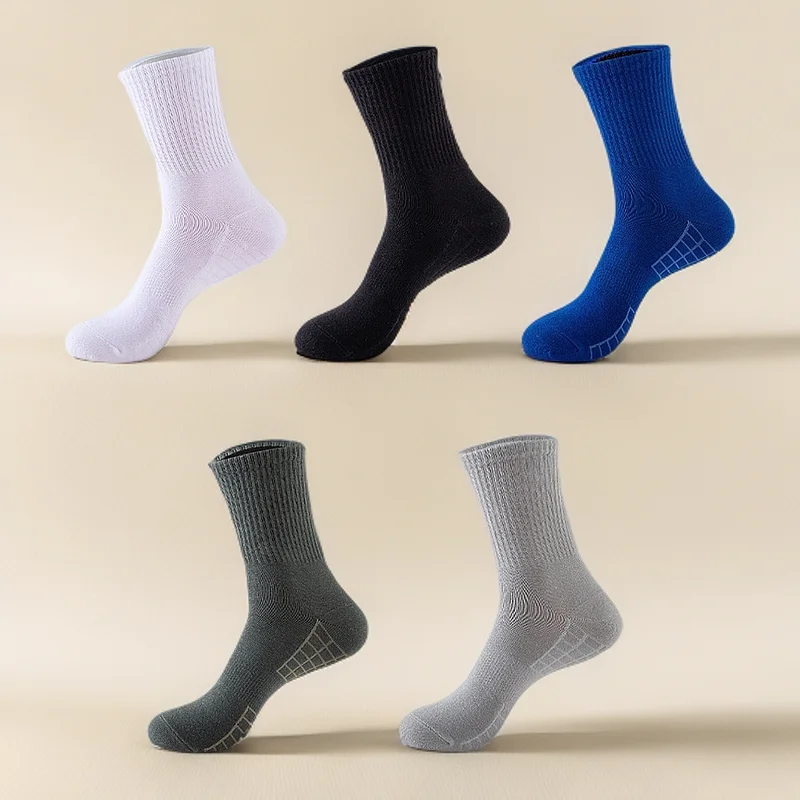 3 Pairs Men's Outdoor Sports Socks Sweat Absorbing Odor Resistant Be Durable Non-slip Running Basketball Socks Trendy Socks
3 Pairs Men's Outdoor Sports Socks Sweat Absorbing Odor Resistant Be Durable Non-slip Running Basketball Socks Trendy Socks