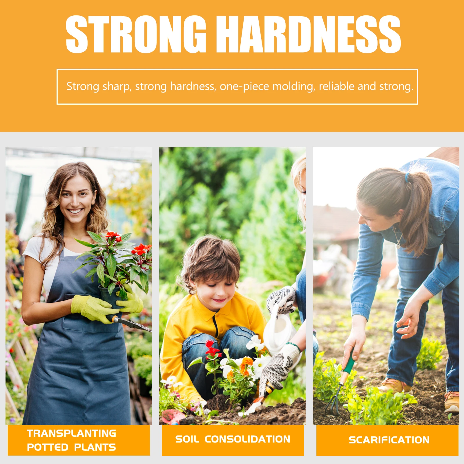 1pc Stainless Steel Shovel Durable Outdoor Gardening Tool Multi Purpose Planting Transplanting Soil Loosening Weeding Strong
1pc Stainless Steel Shovel Durable Outdoor Gardening Tool Multi Purpose Planting Transplanting Soil Loosening Weeding Strong