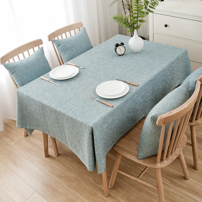 Thick Solid Color Tablecloth Fabric Cotton Linen Dining Table Cover Elegant Round Table Cloth Flower Lace Dressing Tv Dust Cover
Thick Solid Color Tablecloth Fabric Cotton Linen Dining Table Cover Elegant Round Table Cloth Flower Lace Dressing Tv Dust Cover