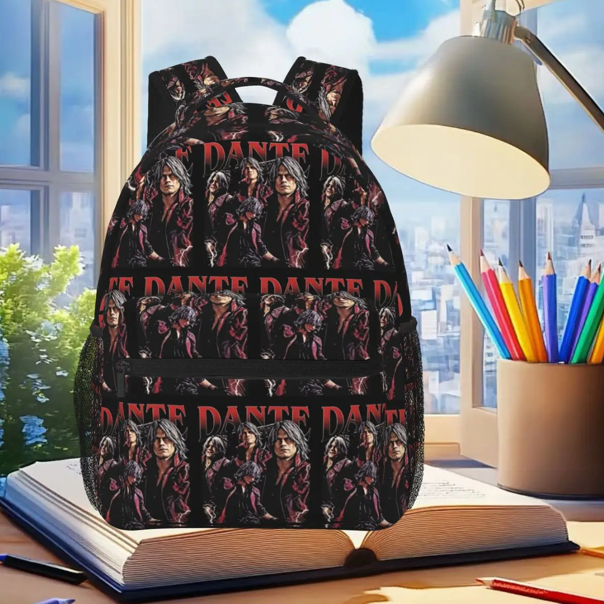 Devil May Cry Game Graphic Backpack Student Boys Girls BookBag Children School Bag Computer Shoulder Bags for Men Women
Devil May Cry Game Graphic Backpack Student Boys Girls BookBag Children School Bag Computer Shoulder Bags for Men Women