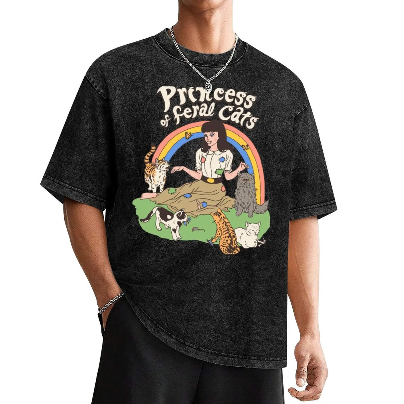 Princess Of Feral Cats T-Shirt croswit shirt man quick-drying plus sizes outfits for men
Princess Of Feral Cats T-Shirt croswit shirt man quick-drying plus sizes outfits for men