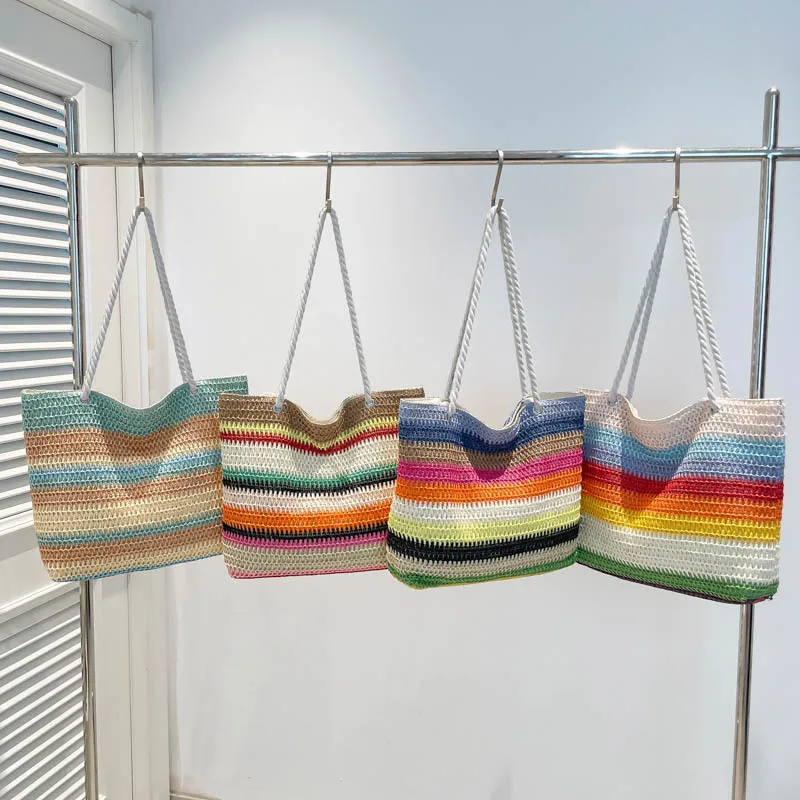 2026 New Women's Handbag Fashion High Quality Knitted Women's Shoulder Bag Solid Color Versatile Multi Functional Shopping Bag
2026 New Women's Handbag Fashion High Quality Knitted Women's Shoulder Bag Solid Color Versatile Multi Functional Shopping Bag