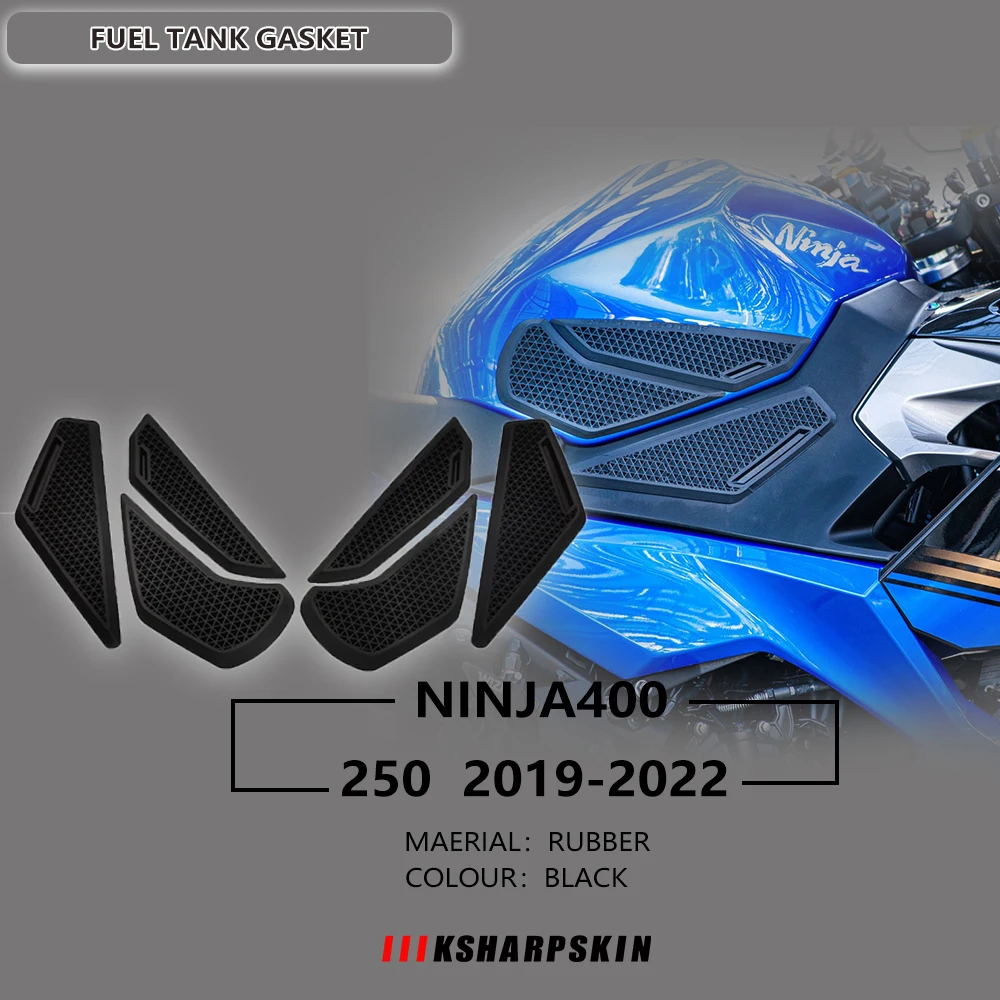 3D Motorcycle Fuel Tank Pad Knee Pad Protector Side Sticker Suitable for ninja400 250 2019-2022
3D Motorcycle Fuel Tank Pad Knee Pad Protector Side Sticker Suitable for ninja400 250 2019-2022