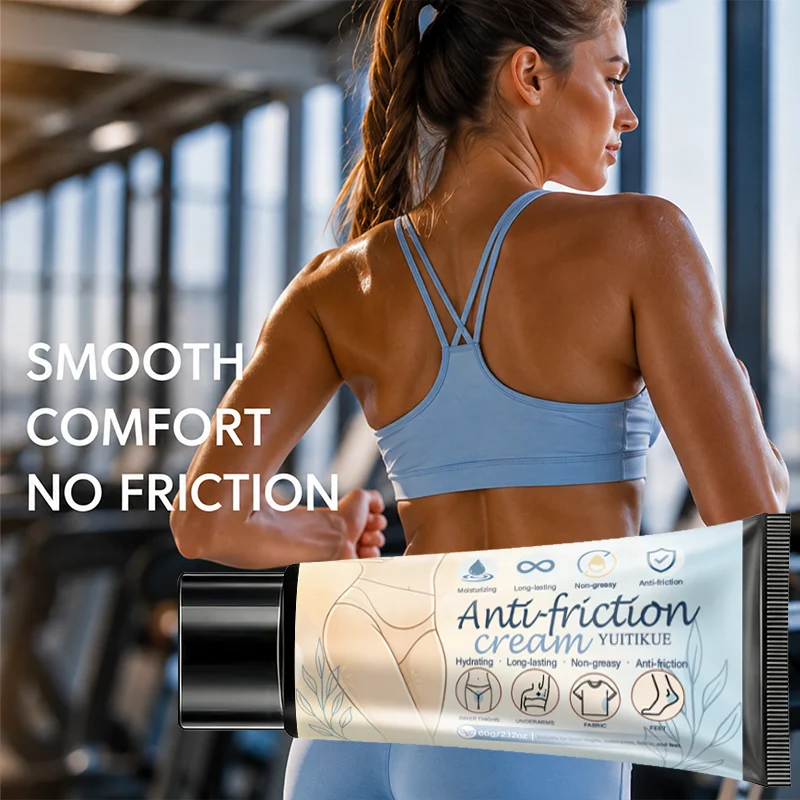 YUITIKUE Anti Chafing Anti-Friction Cream, Hydrating Non-Greasy Protection Balm for Thighs Underarms Feet 60g
YUITIKUE Anti Chafing Anti-Friction Cream, Hydrating Non-Greasy Protection Balm for Thighs Underarms Feet 60g