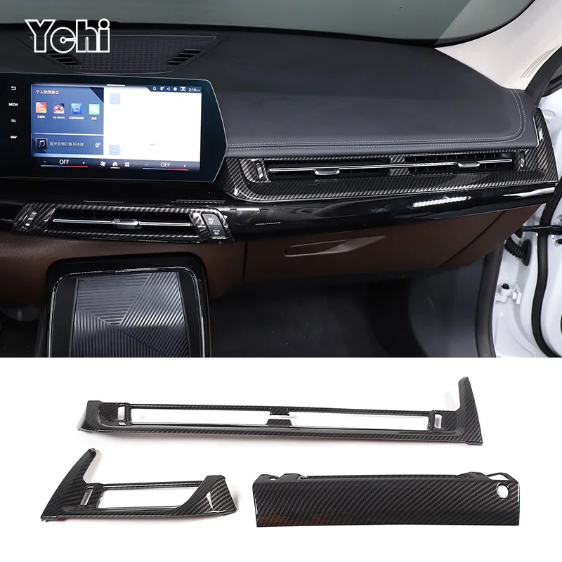 ABS Carbon Fiber For BMW X1 IX1 U10 U11 2023-24 Car Center Control Air Outlet Decorative Frame Sticker Car Interior Accessories
ABS Carbon Fiber For BMW X1 IX1 U10 U11 2023-24 Car Center Control Air Outlet Decorative Frame Sticker Car Interior Accessories