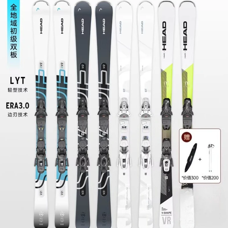 All Mountain Alpine Skis Twin Tip Carving Lightweight Rocker Camber Mens Womens Beginner Intermediate Advanced Ski Set
All Mountain Alpine Skis Twin Tip Carving Lightweight Rocker Camber Mens Womens Beginner Intermediate Advanced Ski Set
