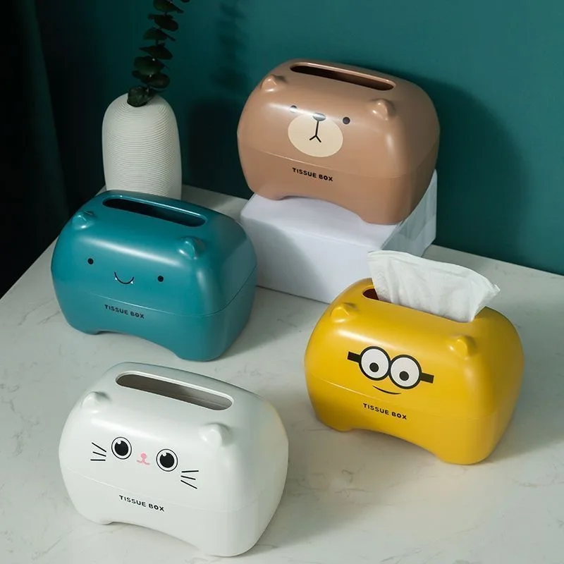 Kawaii Carton Tissue Box Kitchen Napkin Storage Box Wc Paper Container Desktop Toilet Paper Holder Nordic Style Home Decoration
Kawaii Carton Tissue Box Kitchen Napkin Storage Box Wc Paper Container Desktop Toilet Paper Holder Nordic Style Home Decoration