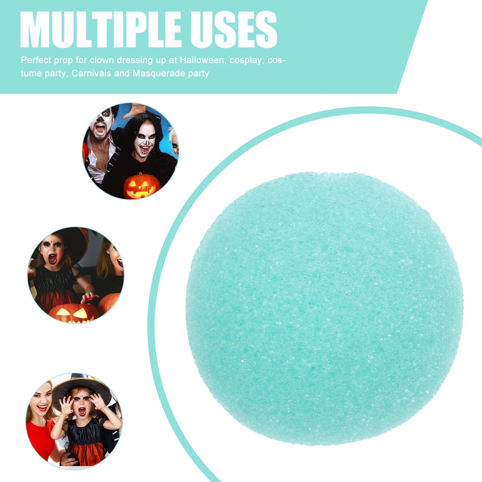 20Pcs Sponge Clown Nose Circus Cosplay Prop Halloween Carnival Party Accessories Clown Nose Circus Party Decorations 
20Pcs Sponge Clown Nose Circus Cosplay Prop Halloween Carnival Party Accessories Clown Nose Circus Party Decorations