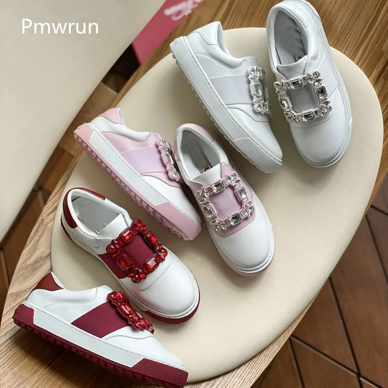 2024 summer new square buckle rhinestones leisure small white shoes light sports wind trend fashion feet feel comfortable
2024 summer new square buckle rhinestones leisure small white shoes light sports wind trend fashion feet feel comfortable