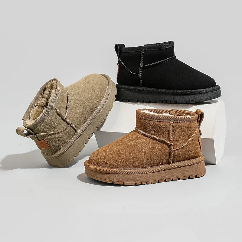 Korean Style Children's Shoes 26-41 Sizes Kids Snow Boots Winter New Thickened Cotton for Middle and Large Children
Korean Style Children's Shoes 26-41 Sizes Kids Snow Boots Winter New Thickened Cotton for Middle and Large Children